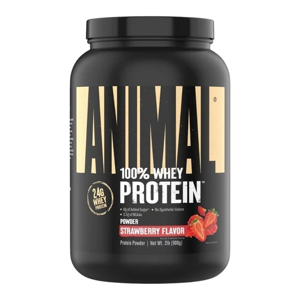 Animal 100% Whey Protein 908 Gr Çilek ürün görseli 1
