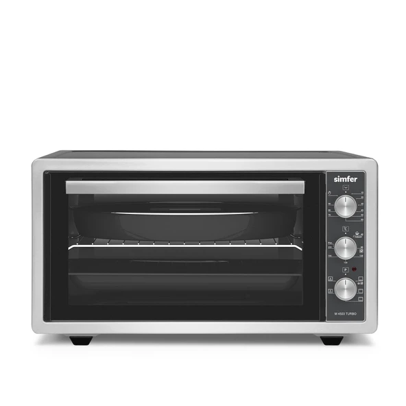 Simfer 4503 45 lt Inox Midi Fırın - Resim 4