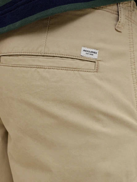 Jack&Jones 12292263 Erkek Kargo Sort - Bej - Resim 7