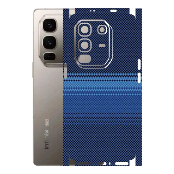 Kapps Infinix Note 50 Pro Plus ile Uyumlu Rainbow Serisi Premium Kaplama 360  Mavi ürün görseli 1