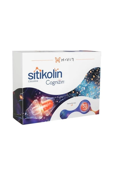 Haver Sitikolin Cognizin 250 mg 30 Kapsül ürün görseli 1