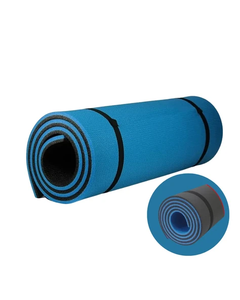 10MM YOGA MATI MAVİ - Resim 5