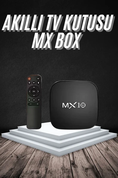 Akıllı TV kutusu Mx Box Android 7.1 TV kutusu 2.4G Wifi ürün görseli 1