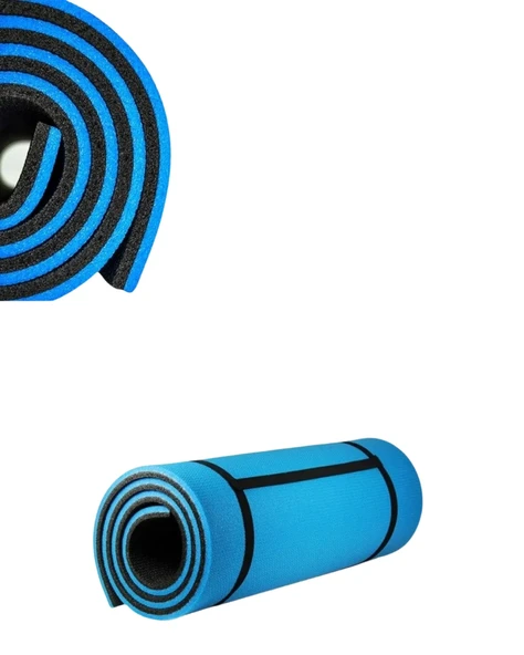 10MM YOGA MATI MAVİ - Resim 4
