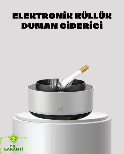 Küllük ve Hava Temizleyici 2’si 1 Arada – Sigara Kokusu Giderici, Araba ve Ofis İçin ürün görseli 1