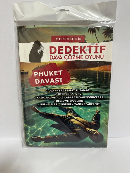 Dedektif Dava Çözme Oyunu Phuket Davası ürün görseli 1