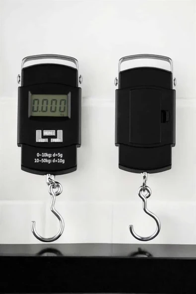 El Terazisi Dijital Göstergeli Pilli 50 Kg Ağırlık Ölçer ürün görseli 1
