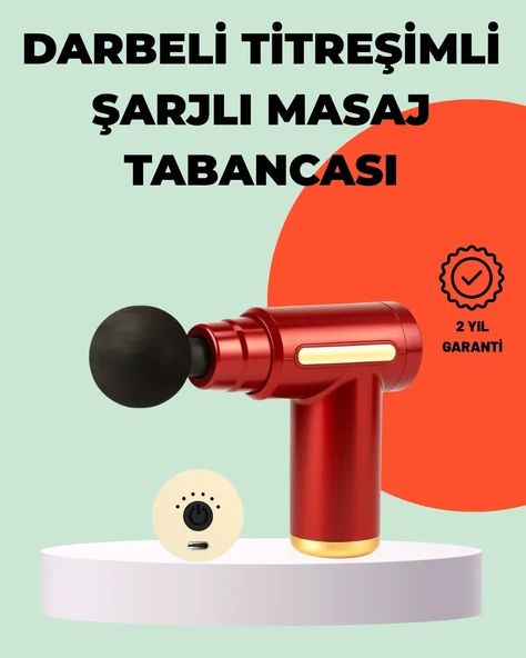 Titreşimli Kas Masaj Aleti 6 Kademe Güçlü Masaj Deneyimi ürün görseli 1
