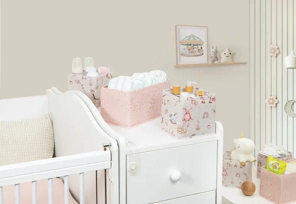 Baby 3'lü Kullanışlı Çekmece Düzenleyici Çok Amaçlı Organizer Kutu ürün görseli 1