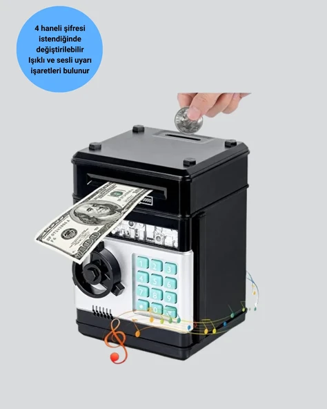 SAM53 NUMBER BANK SİYAH - Resim 4