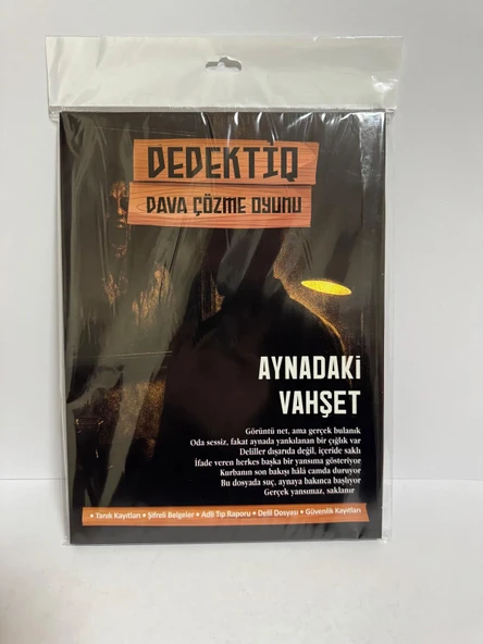 Dedektif Dava Çözme Oyunu Aynadaki Vahşet ürün görseli 1