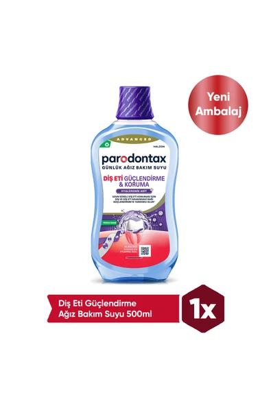 Parodontax Diş Eti Güçlendirme Ağız Bakım Suyu 500ml ürün görseli 1