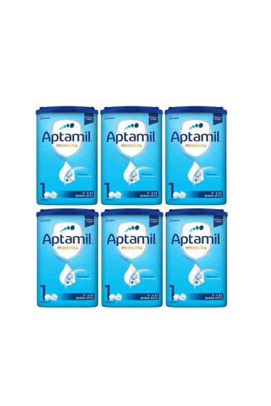Aptamil 1 Numara Yeni 800 GR 6`lı Avantaj Paketi (4800GR) ürün görseli 1