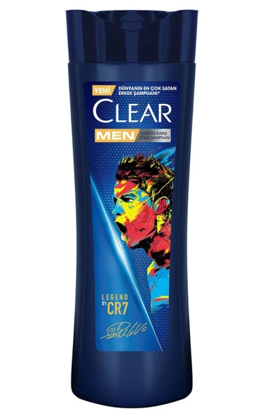 Clear Men Şampuan Legend By CR7 Cristiano Ronaldo 350 ml X2 ADET ürün görseli 1
