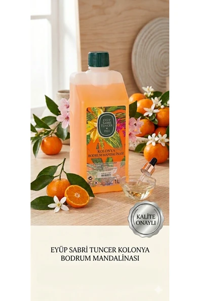 Eyüp Sabri Tuncer Bodrum Mandalinası Kolonya 1 Litre ürün görseli 1