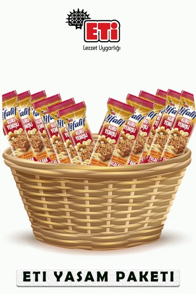 Eti Lifalif Kuru Yemişli Yulaf Bar 35 g X 12 Adet ürün görseli 1