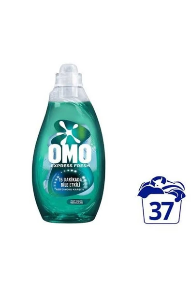 Omo Express Freshh Kotü koku Karşıtı Beyaz&Renkliler 1480 Ml ürün görseli 1