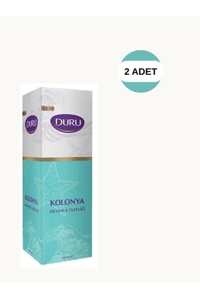 Duru Kolonya Okyanus Pet Şişe 400Ml 2 Adet ürün görseli 1