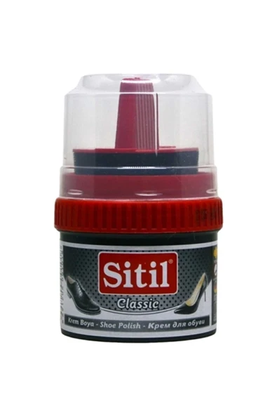 SİTİL Siyah Klasik Ayakkabı Boyası 50ml ürün görseli 1