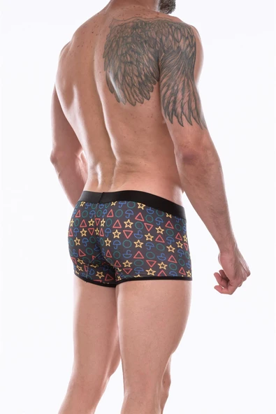 Don Moris Erkek Desenli Mini Boxer - Resim 4