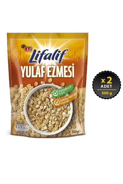 Eti Lifalif Yulaf Ezmesi 500 g x 2 Adet ürün görseli 1