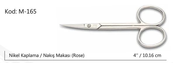 Europe Nakış Makası Süper Kalite No:4 10,16 Cm ürün görseli 1
