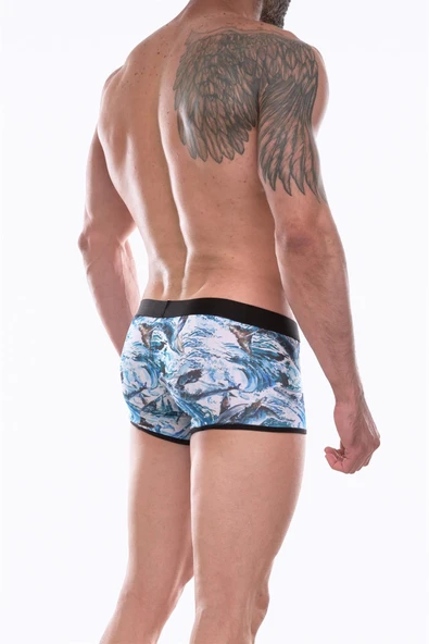 Don Moris Erkek Desenli Boxer - Resim 4