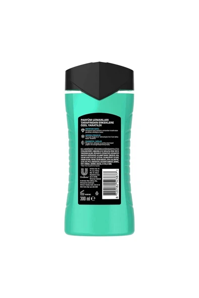 Axe Duş Jeli Aqua Bergamot 3 x 300 ML - Resim 8