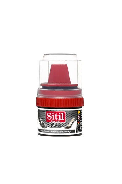 SİTİL SITIL AYAKABI BOYA SIYAH 50 ML ürün görseli 1