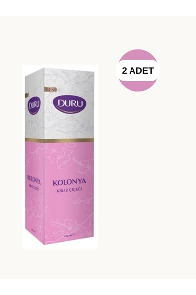 Duru Kolonya Kiraz Çiçeği 400 Ml Pet Sise 2 Adet ürün görseli 1