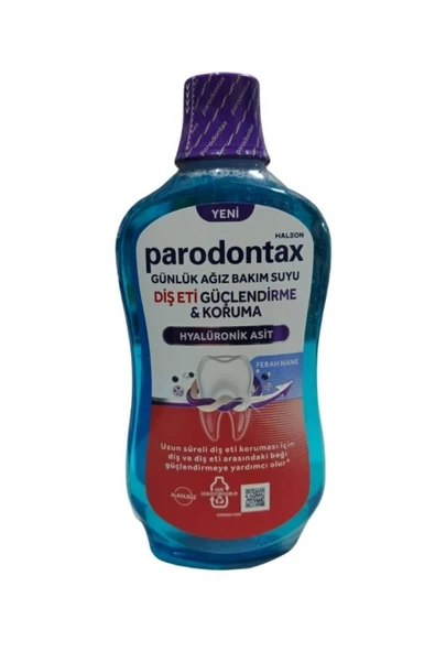 Parodontax Günlük Ağız Bakım Suyu Diş Eti Güçlendirme Ferah Nane 500 ml ürün görseli 1