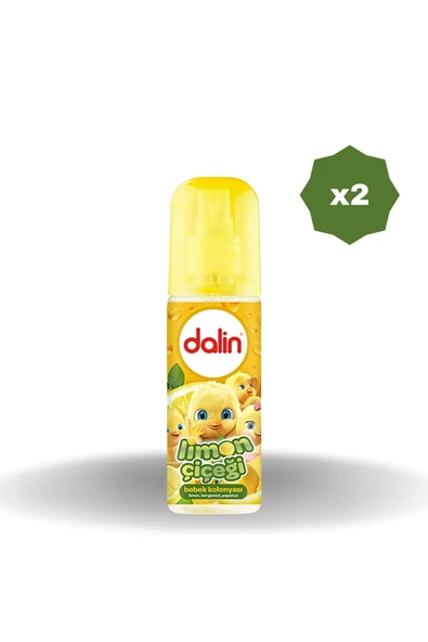 Dalin Bebe Kolonya Limon Çiçeği 2 x 150 ml ürün görseli 1