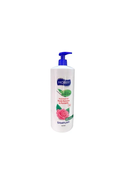 Hobby Şampuan Boyalı Saçlar Natural Gül Özlü 1lt ürün görseli 1