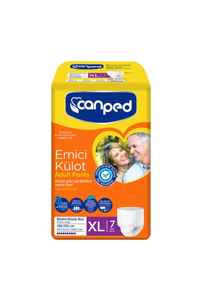 Canped Emici Külot Extra Large XL 7'li 2 ADET ürün görseli 1