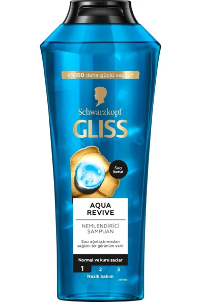 Gliss Şampuan 400ml Aqua Revive ürün görseli 1