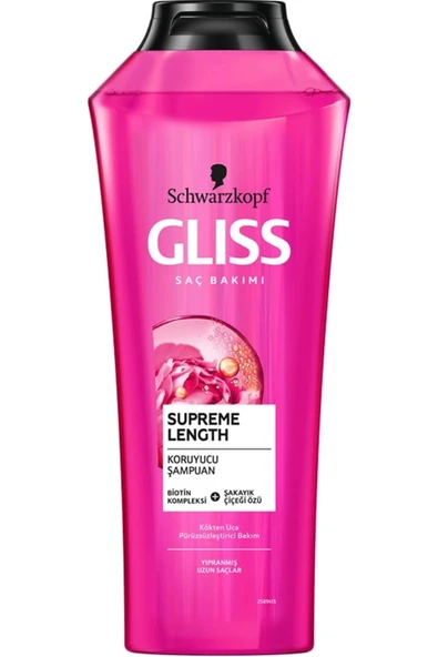 Gliss Supreme Length Uzun Saçlara Özel Şampuan 400 ml ürün görseli 1