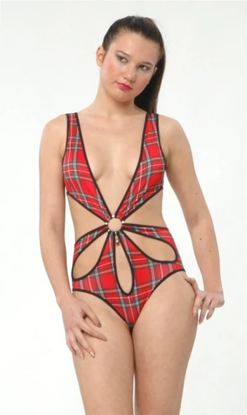 Terry Pau TP091214 Çiçek Şeklinde Body - Resim 3