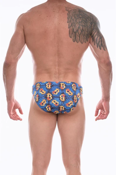 Don Moris Erkek Desenli Slip Çamaşır - Resim 3