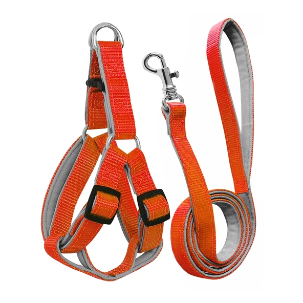Gezdirme Kayışlı Dokuma Köpek Göğüs Tasma Seti 52*73-110 cm Tcu ürün görseli 1