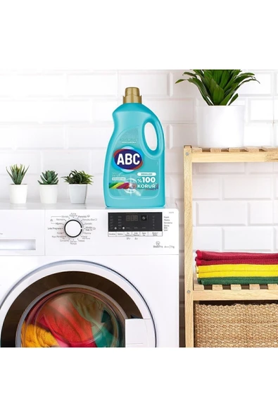 ABC Renklilere Özel Sıvı Çamaşır Deterjan3 Lt - Resim 4