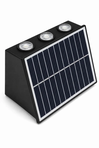 10W 4200K IP54 Solar LED Bahçe Duvar Lambası ürün görseli 1