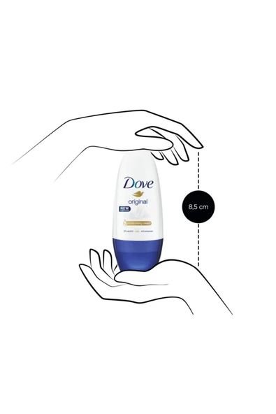 Dove Deodorant Roll On Original 50 ml - Resim 3