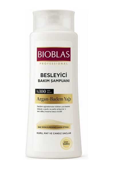 Bioblas Argan Baden Yağı Besleyici Bakım Şampaunı 500 ml ürün görseli 1