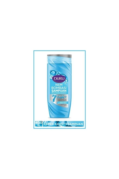 Duru Nem Bombası Kepekli Saçlar Için Kepeğe Karşı Etkili Şampuan 400 Ml x6 adet ürün görseli 1
