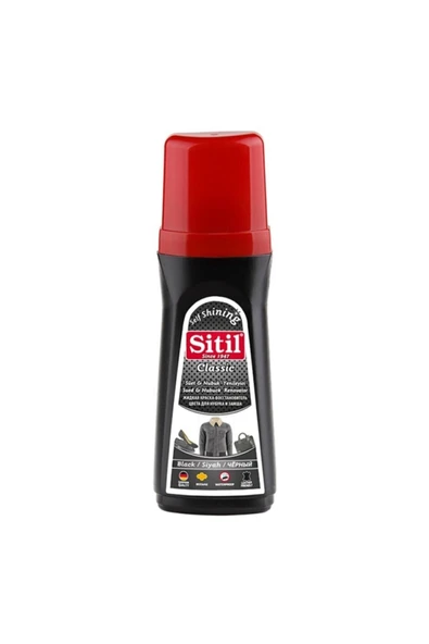 SİTİL Siyah Klasik Likit Ayakkabı Boyası 80 Gr ürün görseli 1