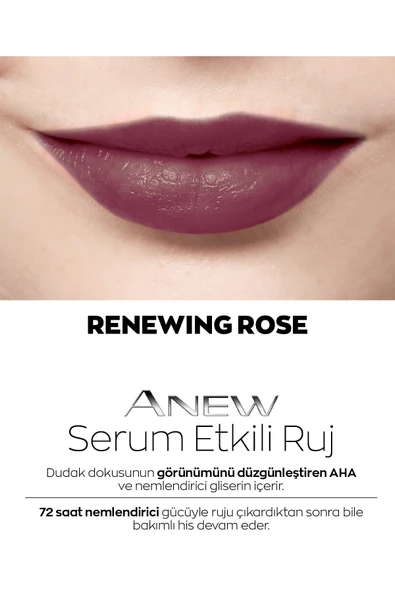 Anew Serum Etkili Ruj - renewing rose - Resim 2