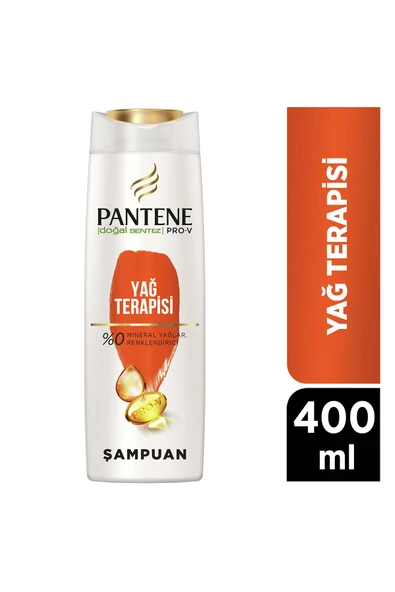 Pantene Şampuan Doğal Sentez Yağ Terapisi 400 Ml ürün görseli 1