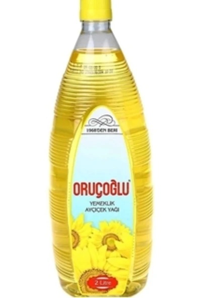 ORUÇOGLU Oruçoğlu 2 Lt Ayçiçek Yağı X 2 Adet ürün görseli 1