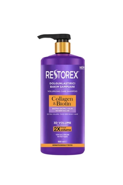 Restorex Şampuan Collagen & Biotin 900 Ml- ürün görseli 1