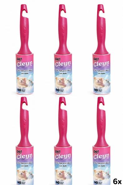 Cleyn Ped Tüy Toplayıcı Rulo 60 Yaprak x6 adet ürün görseli 1